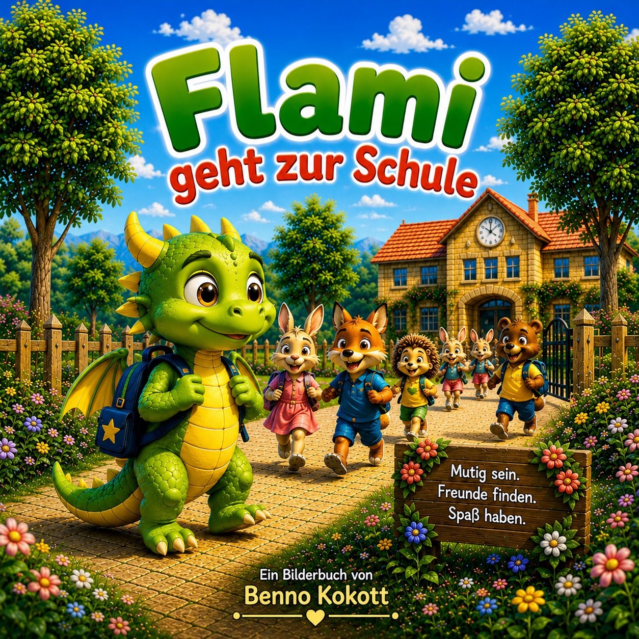 Flami geht zur Schule Buchcover