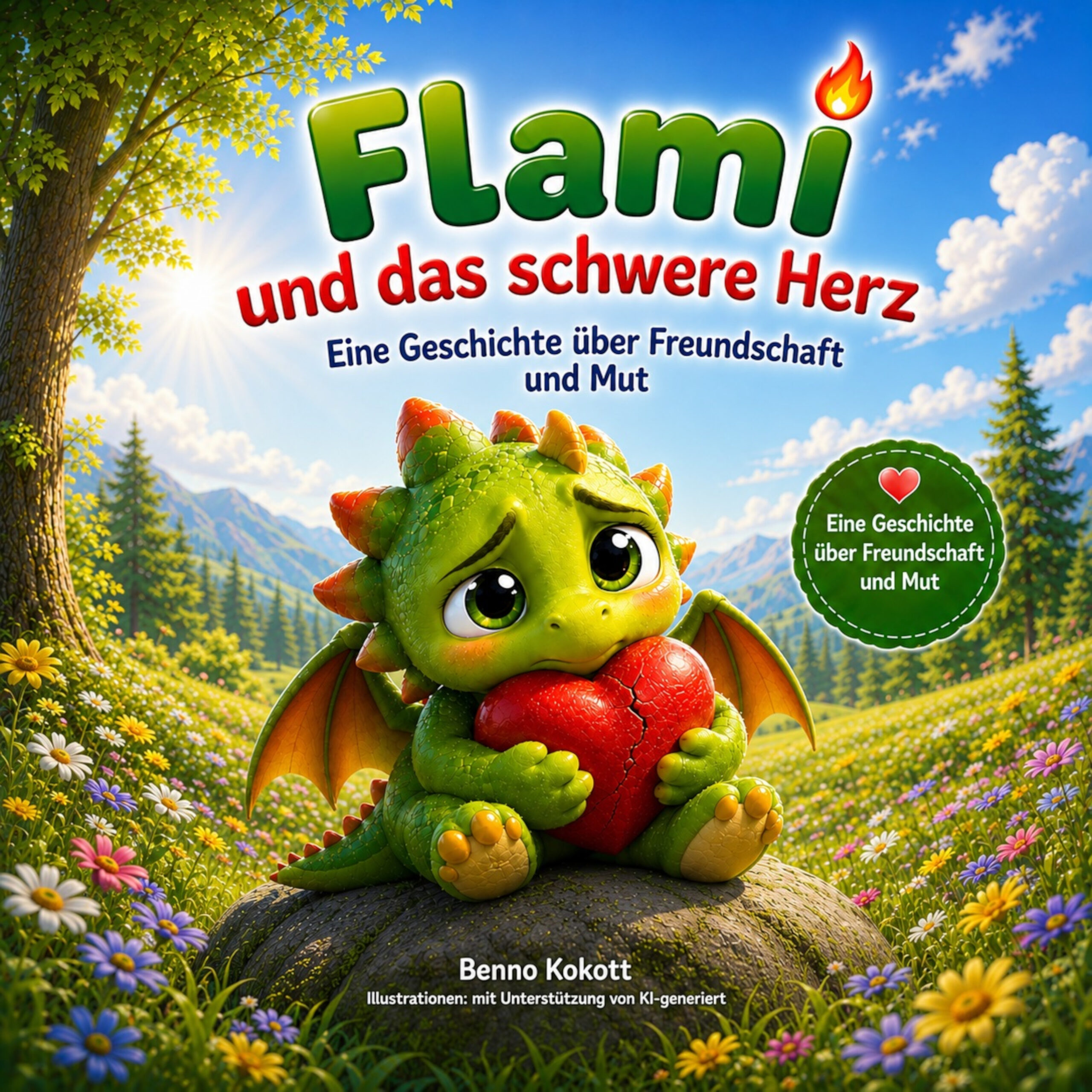 Flami und das schwere Herz Buchcover