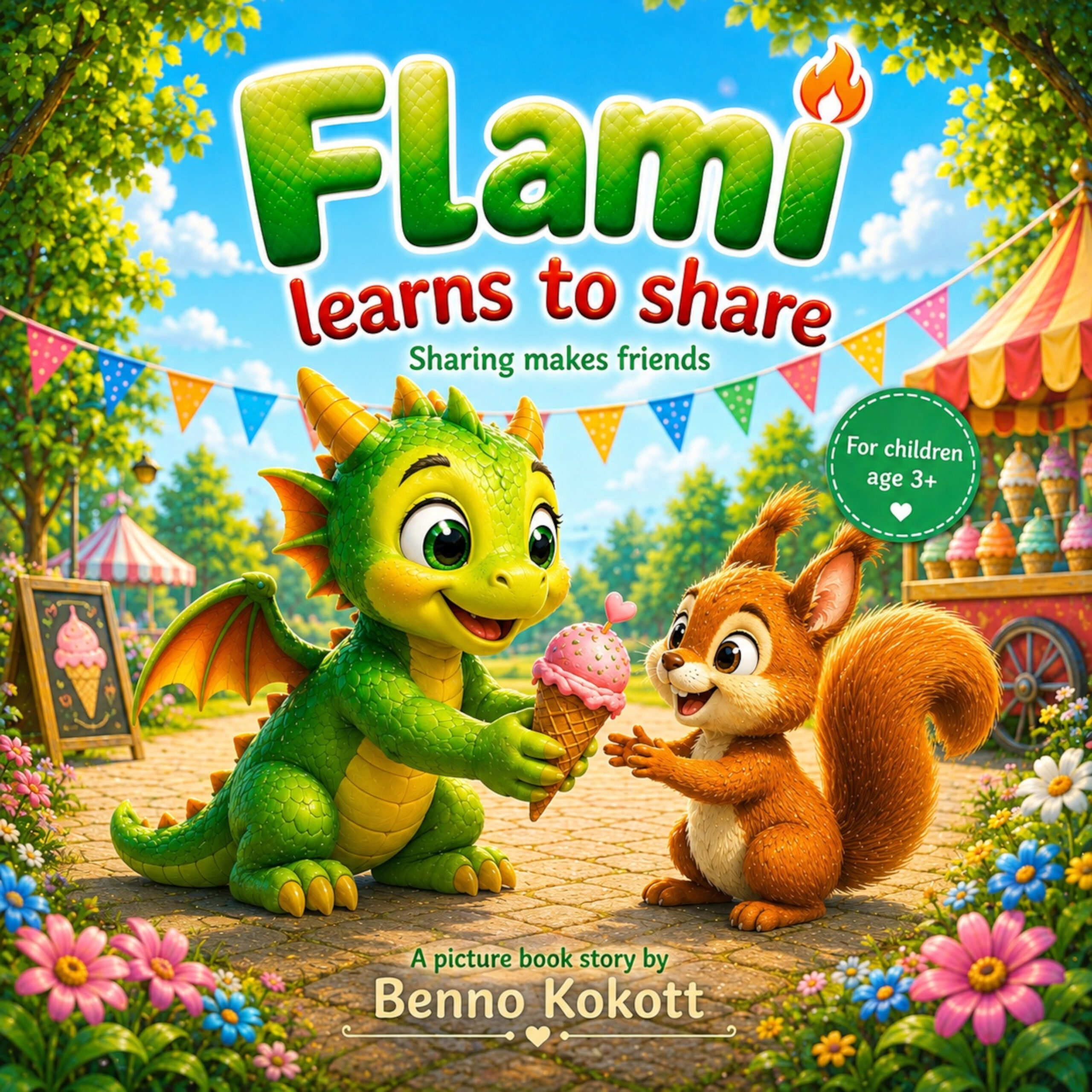 Flami learns to share