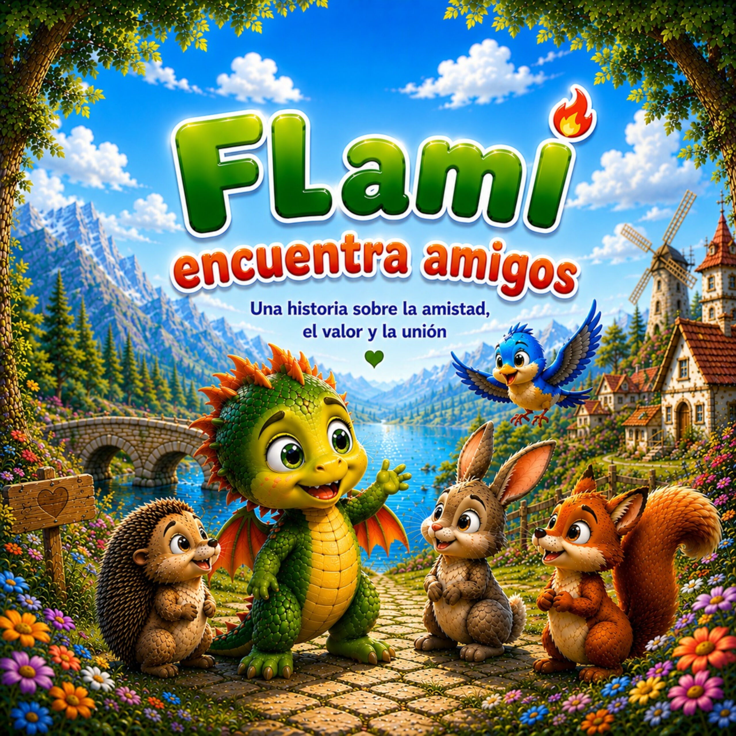 Flami encuentra amigos