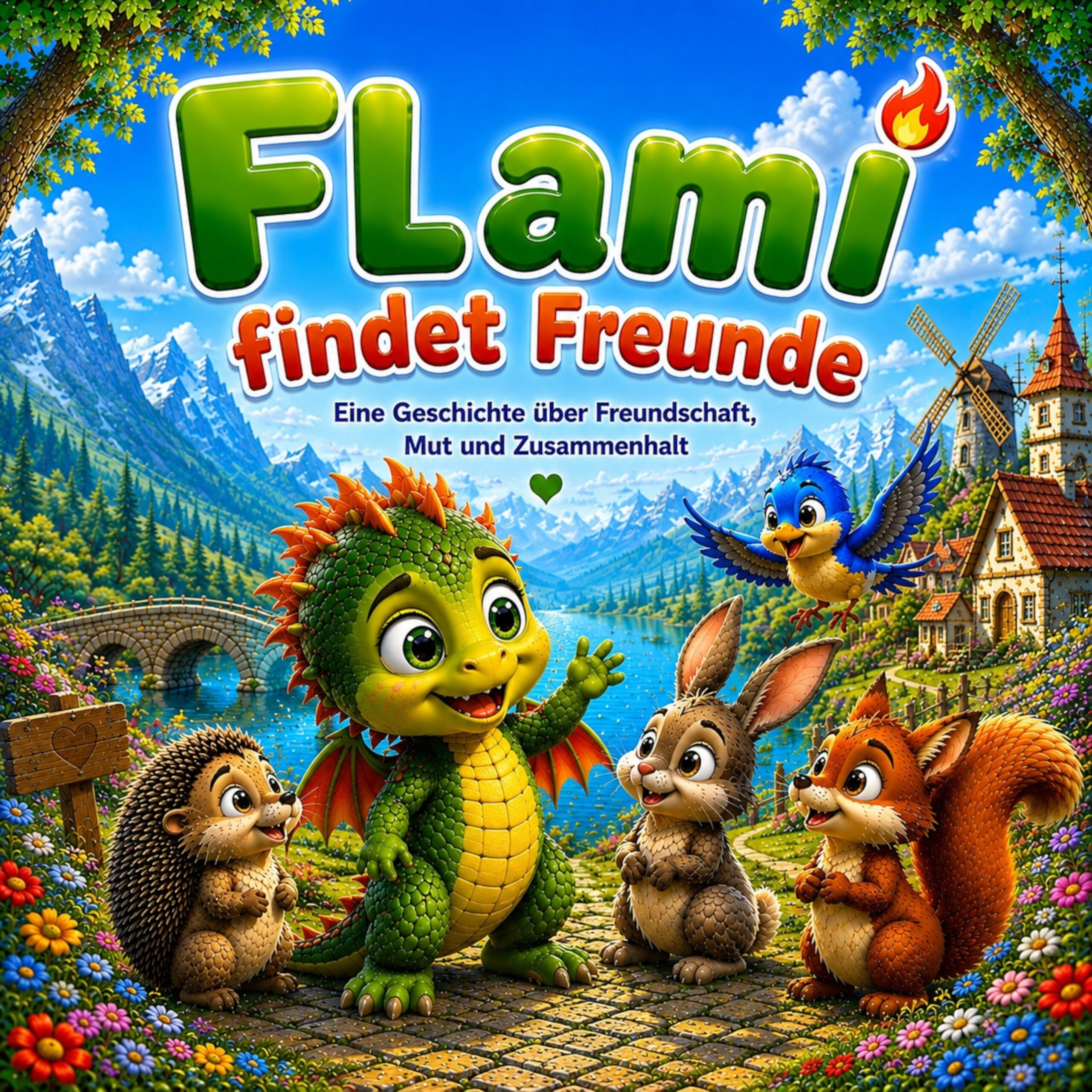 Flami findet Freunde Buchcover